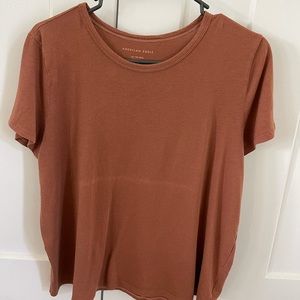 Brown American Eagle Tee Shirt